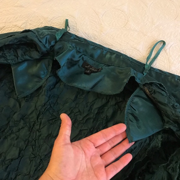 S Levine, Sequined Jacket, Size XL, green color - Picture 7 of 15